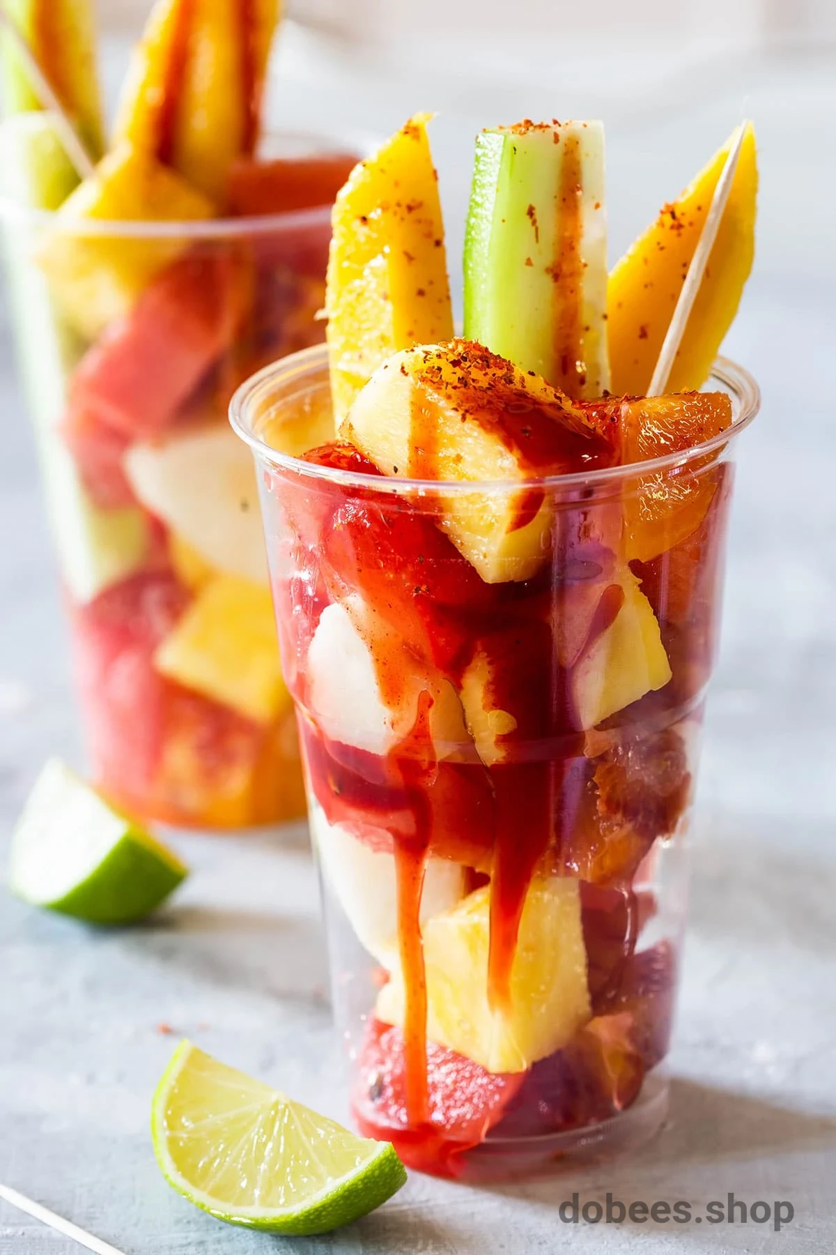 Chamoy Fruit Bowls